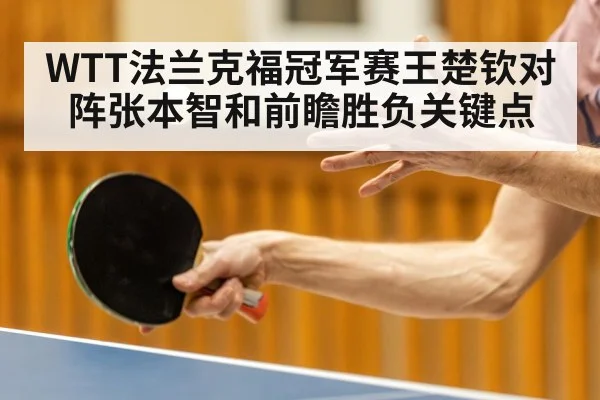 WTT法兰克福冠军赛王楚钦对阵张本智和前瞻胜负关键点